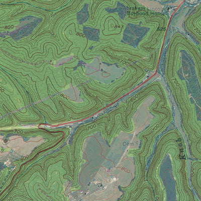 KY-HODGENVILLE: GeoChange 1951-2012 Preview 3