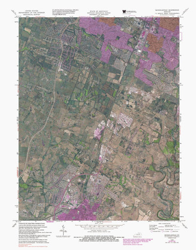 KY-NICHOLASVILLE: GeoChange 1950-2012 Preview 1