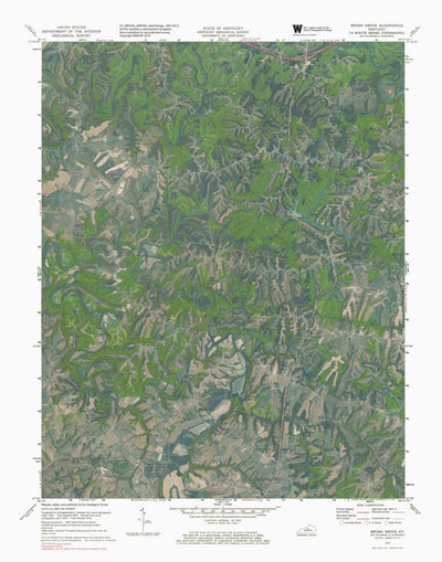 KY-BRUSH GROVE: GeoChange 1951-2012 Preview 1