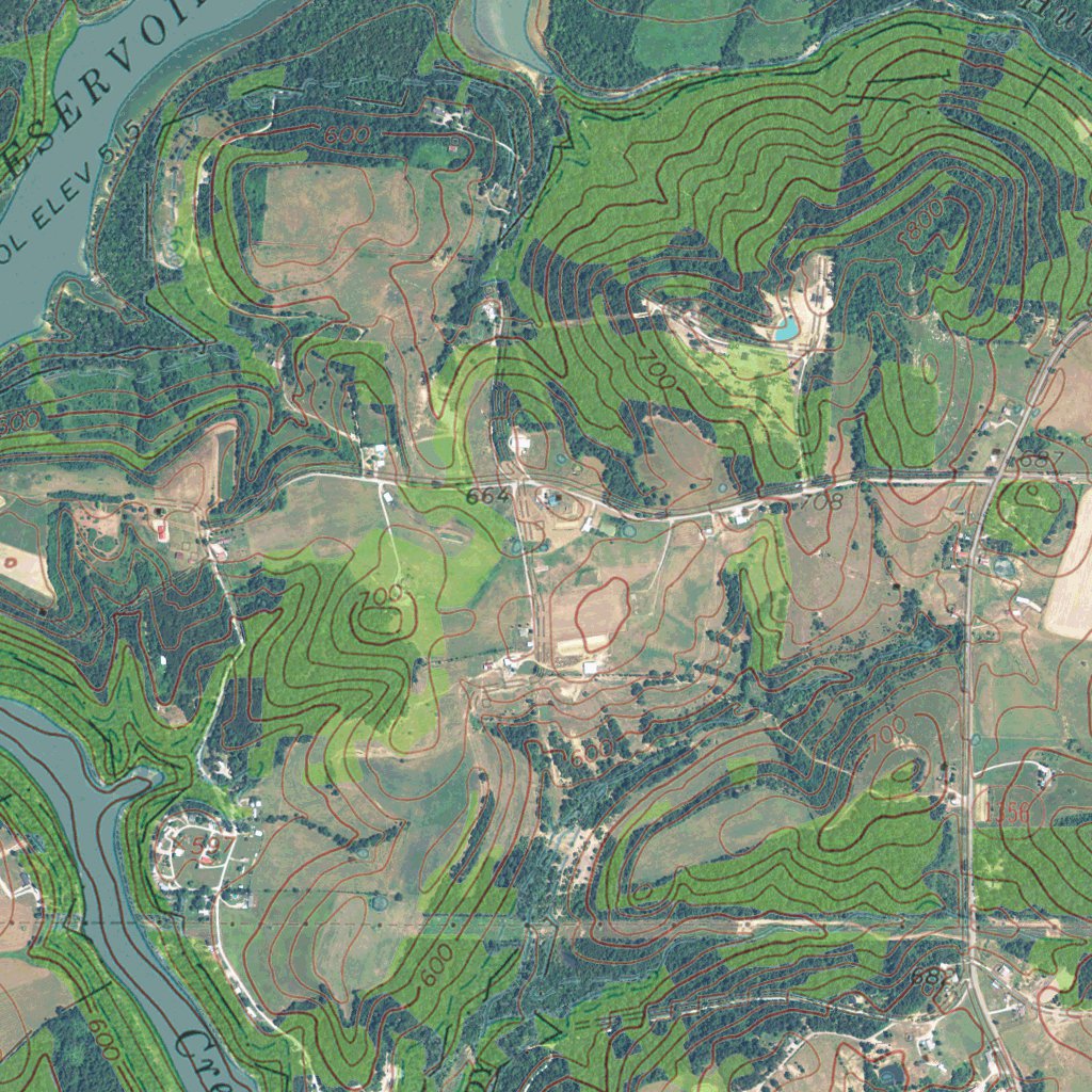 Clarkson Map KY-CLARKSON: GeoChange 1951-2012 Map by Western Michigan University ...