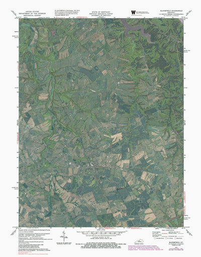 KY-BLOOMFIELD: GeoChange 1951-2012 Preview 1