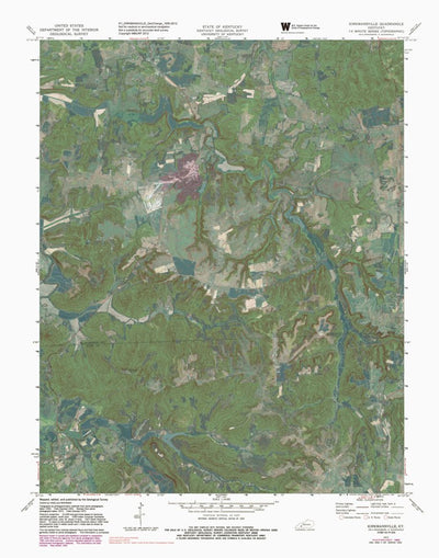 KY-KIRKMANSVILLE: GeoChange 1950-2012 Preview 1