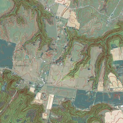 KY-KIRKMANSVILLE: GeoChange 1950-2012 Preview 2