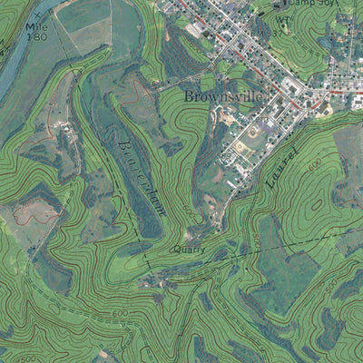 KY-BROWNSVILLE: GeoChange 1953-2012 Preview 3