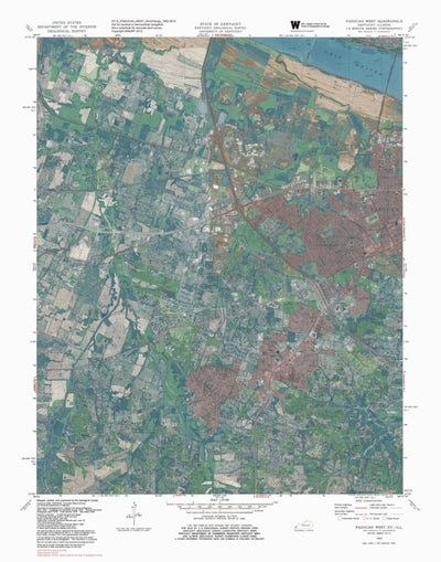 KY-IL-PADUCAH WEST: GeoChange 1952-2012 Preview 1