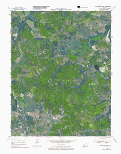 KY-SLAUGHTERSVILLE: GeoChange 1952-2012 Preview 1