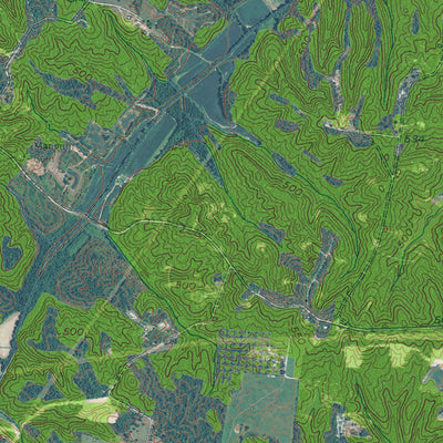 KY-SLAUGHTERSVILLE: GeoChange 1952-2012 Preview 2