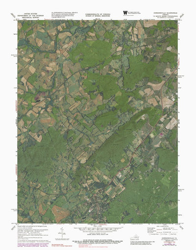 VA-GORDONSVILLE: GeoChange 1959-2012 Preview 1