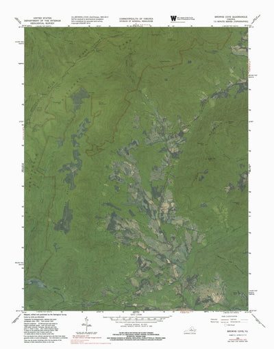 VA-BROWNS COVE: GeoChange 1963-2012 Preview 1