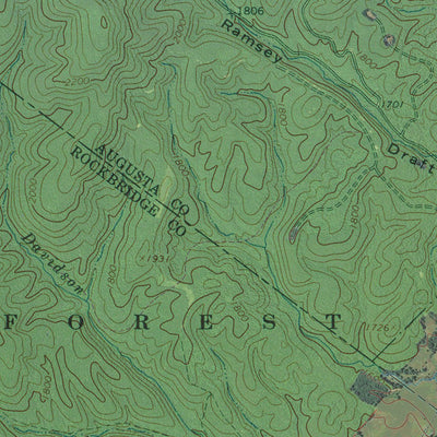 VA-CRAIGSVILLE: GeoChange 1964-2012 Preview 2