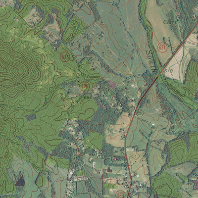 VA-STANARDSVILLE: GeoChange 1963-2012 Preview 2