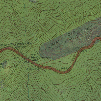 VA-WAYNESBORO EAST: GeoChange 1963-2012 Preview 2