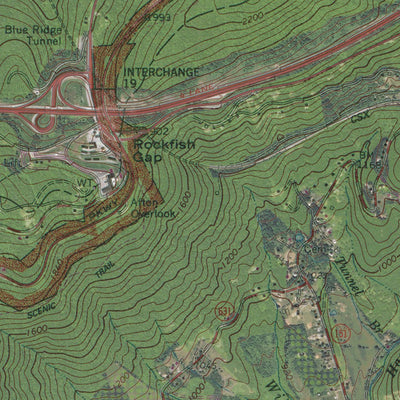 VA-WAYNESBORO EAST: GeoChange 1963-2012 Preview 3
