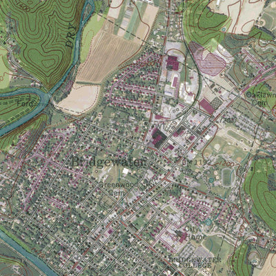 VA-BRIDGEWATER: GeoChange 1963-2012 Preview 3