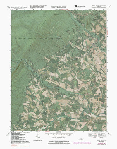VA-BRIERY BRANCH: GeoChange 1965-2012 Preview 1