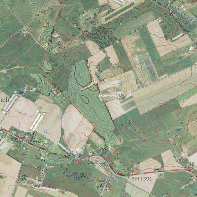 VA-BRIERY BRANCH: GeoChange 1965-2012 Preview 2