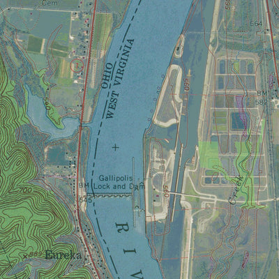 OH-WV-APPLE GROVE: GeoChange 1956-2013 Preview 2