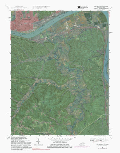 KY-OH-PORTSMOUTH: GeoChange 1952-2012 Preview 1