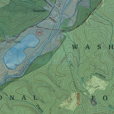 VA-WV-SUNRISE: GeoChange 1991-2012-11 Preview 2