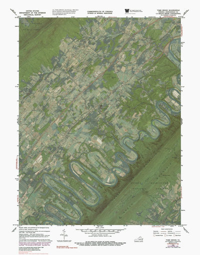 VA-TOMS BROOK: GeoChange 1964-2012 Preview 1