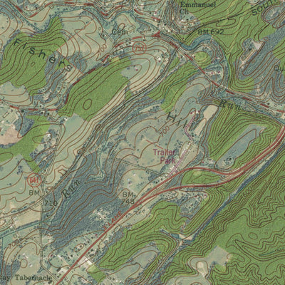 VA-TOMS BROOK: GeoChange 1964-2012 Preview 3