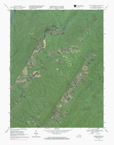 VA-WARM SPRINGS: GeoChange 1966-2012 Preview 1