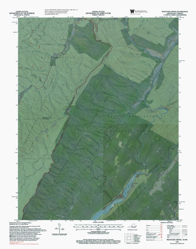 VA-WV-MOUNTAIN GROVE: GeoChange 1991-2011-12 Preview 1