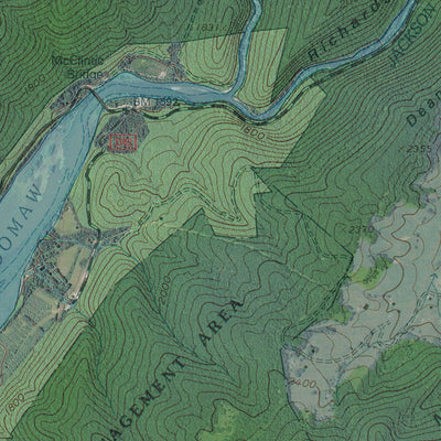VA-WV-MOUNTAIN GROVE: GeoChange 1991-2011-12 Preview 3