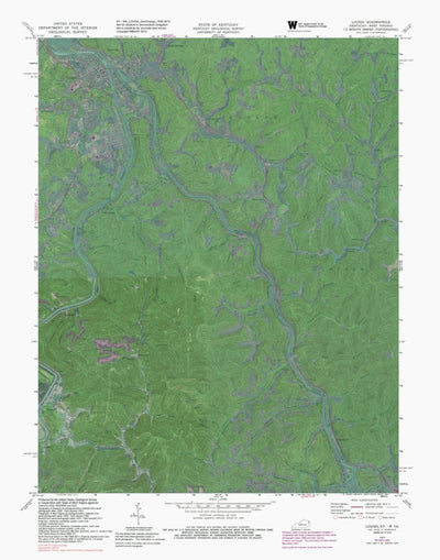 KY-WV-LOUISA: GeoChange 1952-2012 Preview 1