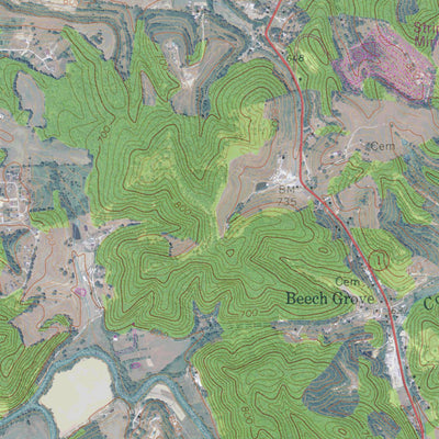 KY-GRAYSON: GeoChange 1952-2012 Preview 2