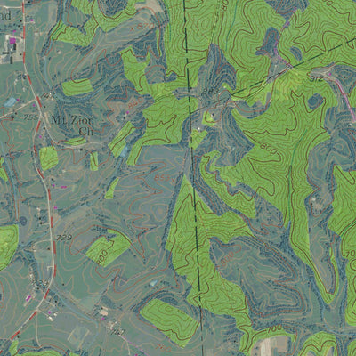WV-MOUNT OLIVE: GeoChange 1956-2011 Preview 2