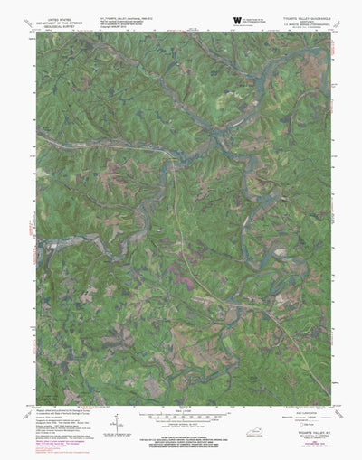 KY-TYGARTS VALLEY: GeoChange 1948-2012 Preview 1