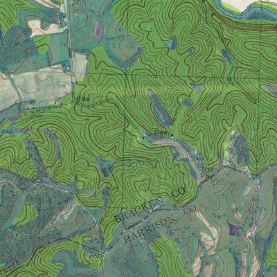 KY-CLAYSVILLE: GeoChange 1950-2012 Preview 2