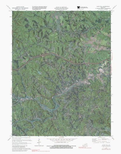 KY-OLIVE HILL: GeoChange 1948-2012 Preview 1