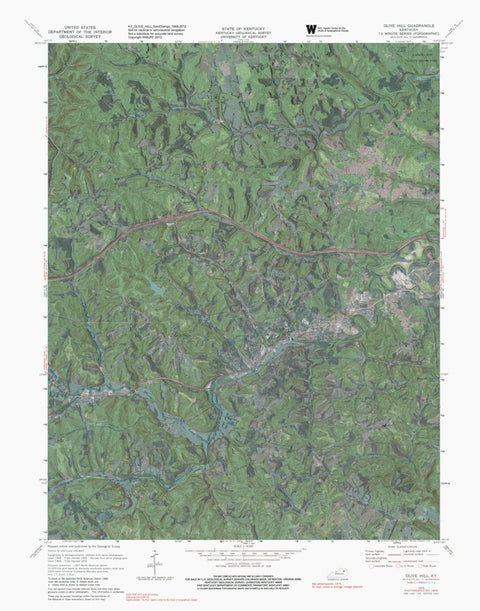 KY-OLIVE HILL: GeoChange 1948-2012 Preview 1