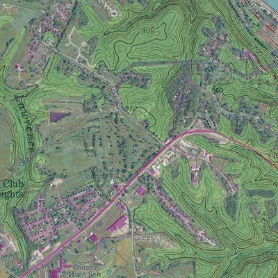 KY-OH-MAYSVILLE WEST: GeoChange 1950-2012 Preview 3