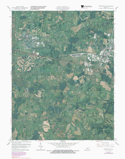 KY-SIMPSONVILLE: GeoChange 1952-2012 Preview 1