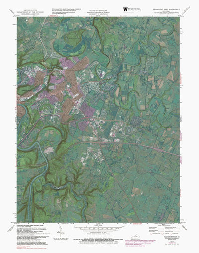 KY-FRANKFORT EAST: GeoChange 1952-2012 Preview 1