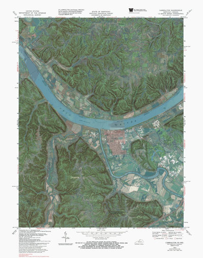 KY-CARROLLTON: GeoChange 1950-2012 Preview 1
