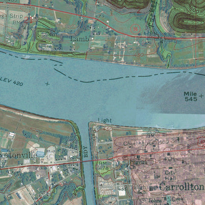 KY-CARROLLTON: GeoChange 1950-2012 Preview 2