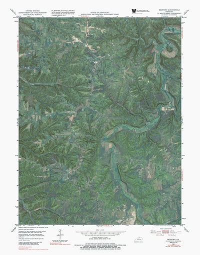 KY-BEDFORD: GeoChange 1950-2012 Preview 1