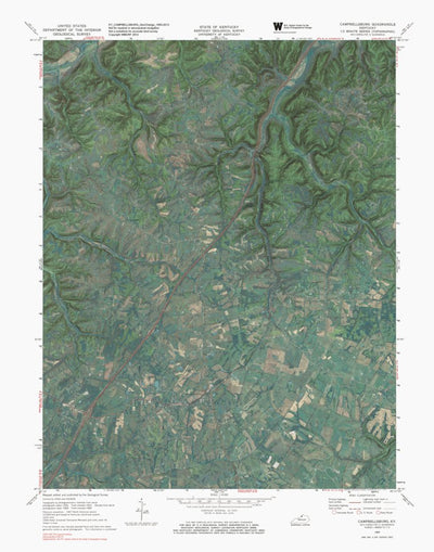 KY-CAMPBELLSBURG: GeoChange 1950-2012 Preview 1