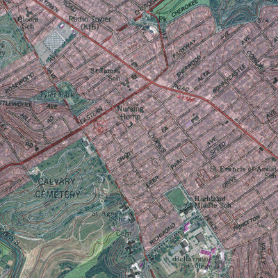 KY-LOUISVILLE EAST: GeoChange 1947-2012 Preview 3