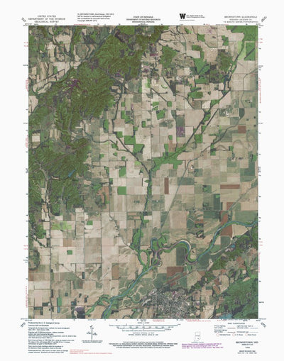 IN-BROWNSTOWN: GeoChange 1957-2012 Preview 1
