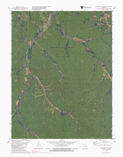 MO-CYCLONE HOLLOW: GeoChange 1976-2012 Preview 1