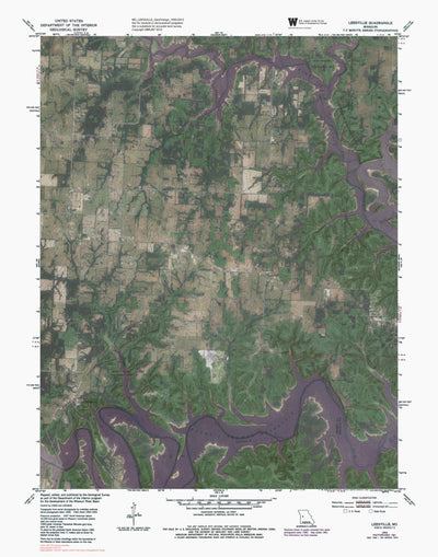 MO-LEESVILLE: GeoChange 1950-2012 Preview 1