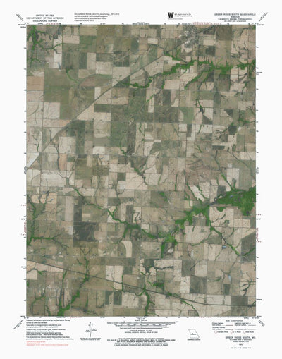 MO-GREEN RIDGE SOUTH: GeoChange 1972-2012 Preview 1