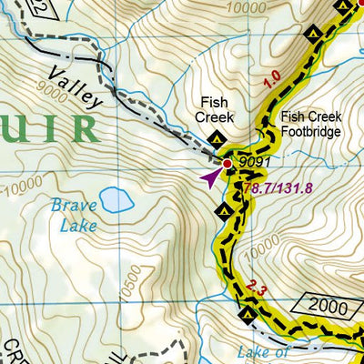 1001 John Muir Trail (map 07) Preview 2