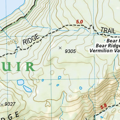 1001 John Muir Trail (map 08) Preview 2
