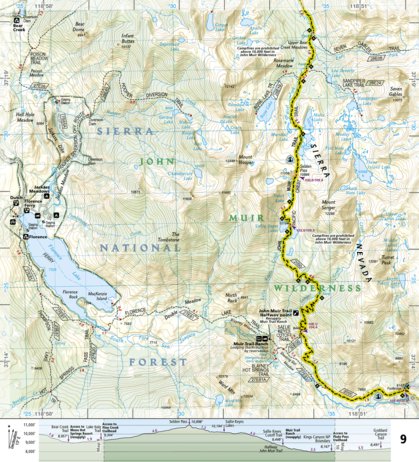 1001 John Muir Trail (map 09) Preview 1